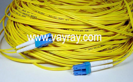 Single mode Duplex LC to LC Fiber Optic Patch Cable